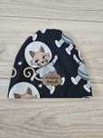 Czapka Dear Sophie R86/92 granatowa kot kosmonauta astronauta chłopca