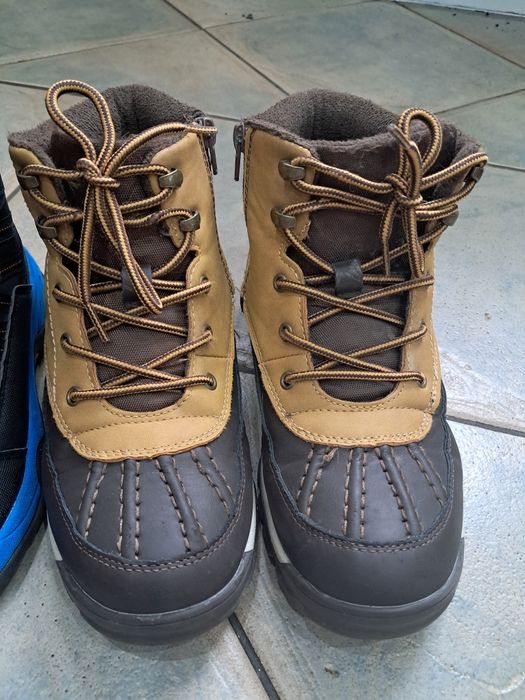 Kozaki 2 pary śniegowce zimowe r.38