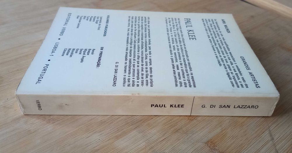 Paul Klee - Colecção: Grandes Artistas - G. Di San Lazzaro