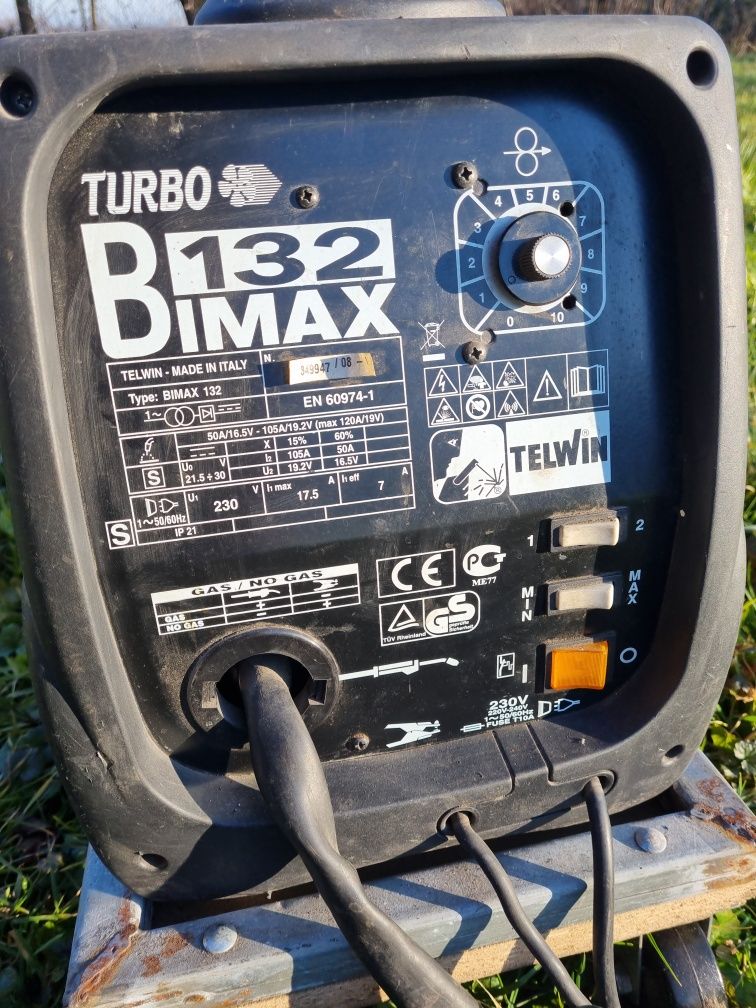 Spawarka MIG/MAG Bimax 132 Turbo 120A Telwin