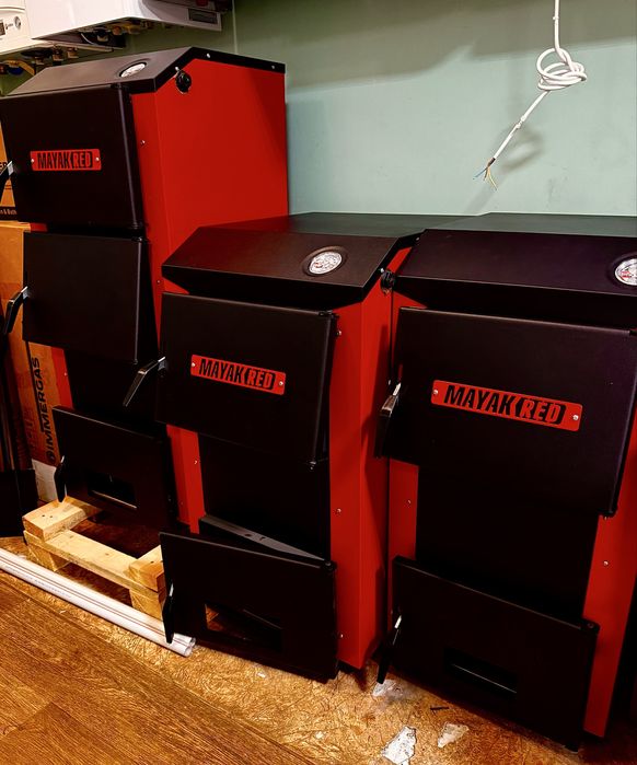 Твердотопливный котёл Маяк СТАНДАРТ- 12.14,16,20 кВт.