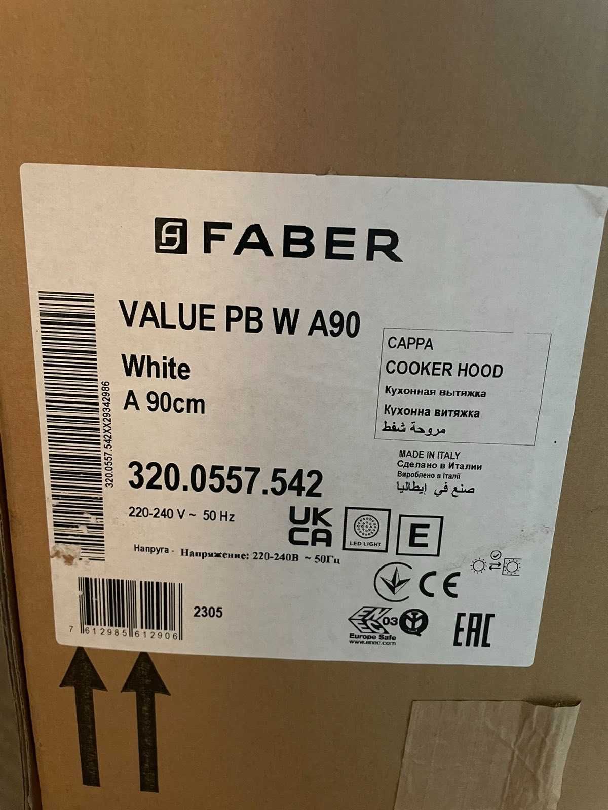 Витяжка Faber Value Pb W A90
