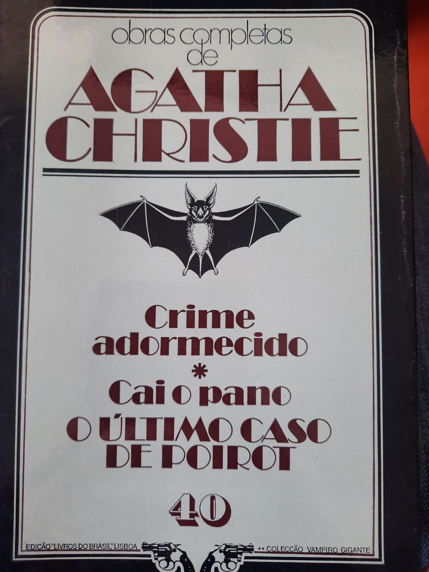 Livros da coleção da Agatha Christie- Poirot e Miss Marple