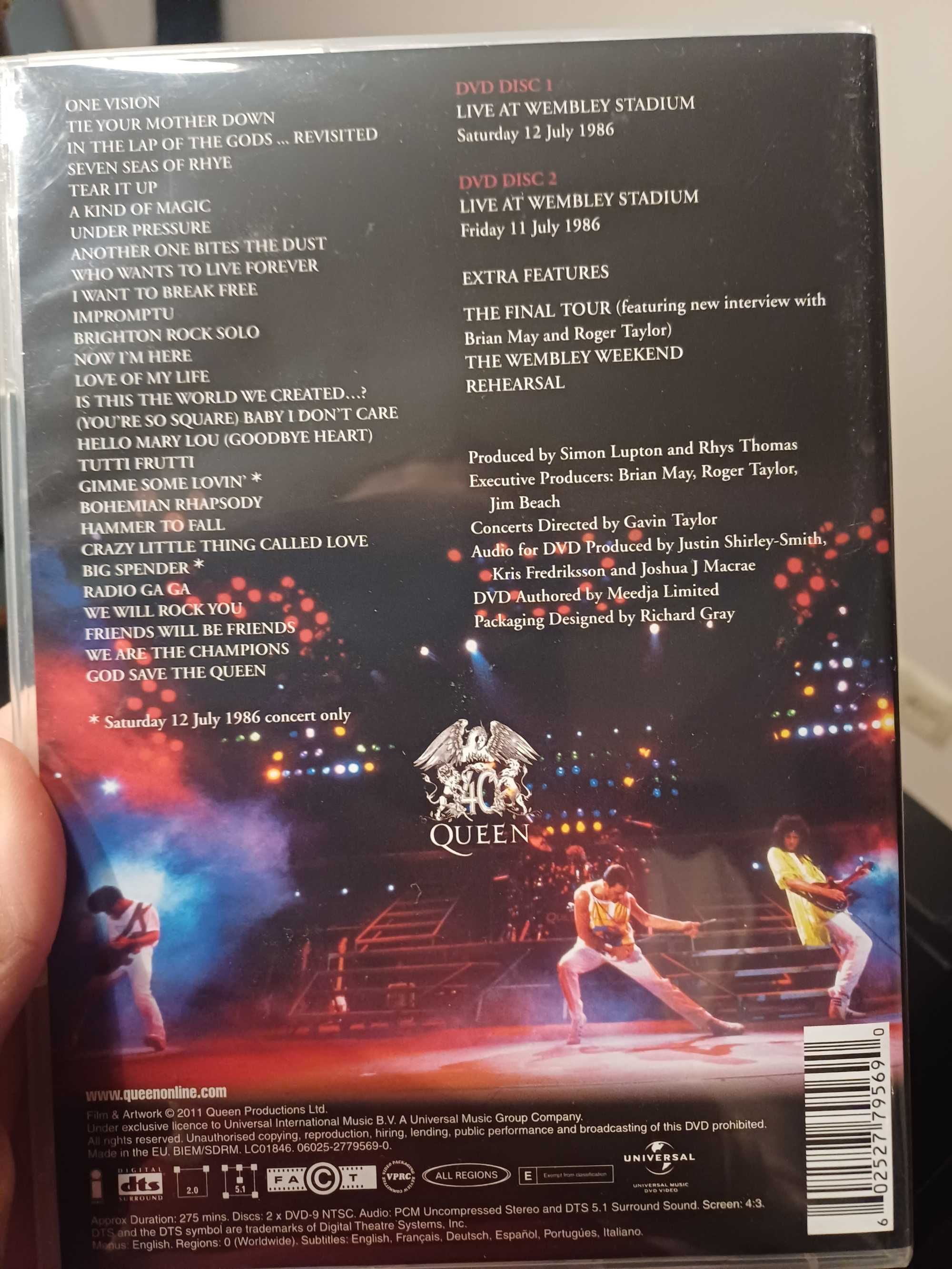 Queen Live at Wembley Stadium 25th Anniversary edition