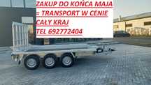 NOWA PRZYCZEPA FRACHT POD MINIKOPARKĘ FRACHT ARTUR KAROL BUDOWLANA 3500 DMC 2700 DMC 3 OSIE 2 OSIE 3 OSIOWA 2 OSIOWA 300X150 350X180 400X190  Nowa PRZYCZEPA FRACHT Wzmocniony Trap 3 osiowa 3500DMC 2 OSIOWA 2700
