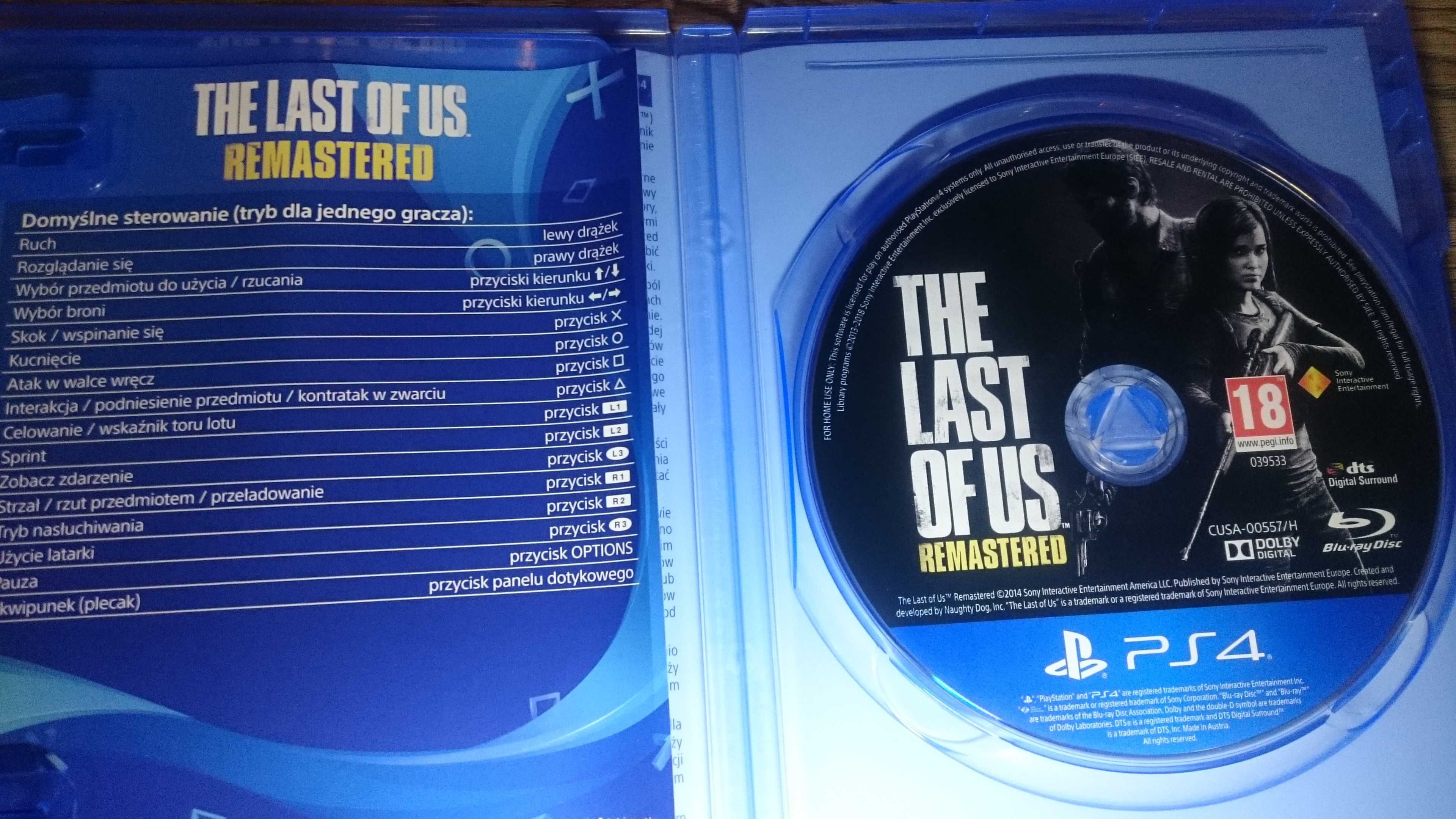 The last of us PS4 playstation 4 polska gta god of war resident dying