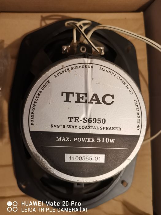 Głośniki samochodowe TEAC 6x9