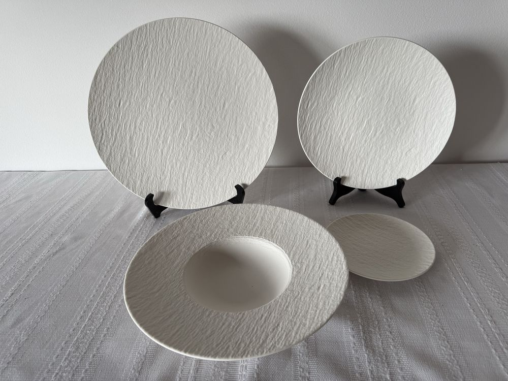 Тарілки преміум фарфор із колекціі Rock Villeroy&Boch