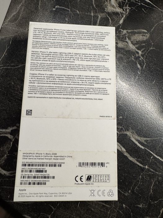 Iphone 11 64GB Czarny