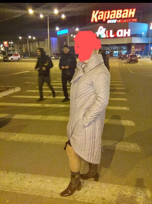 Осеннее пальто . Дублёнка .48 р.