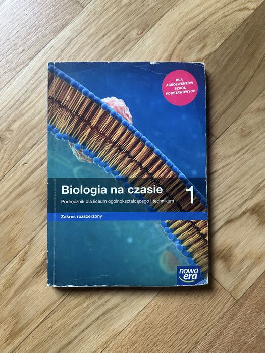 Biologia na czasie 1 zakres rozszerzony