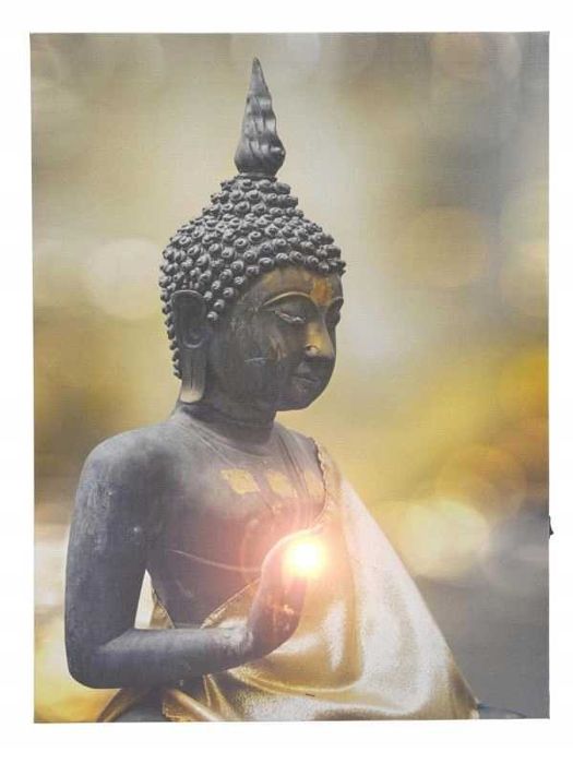 Heine Home obraz led Budda 30x40 cm.