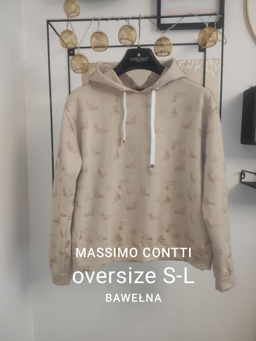Bluza z kapturem/ kangurek marki Massimo Contti