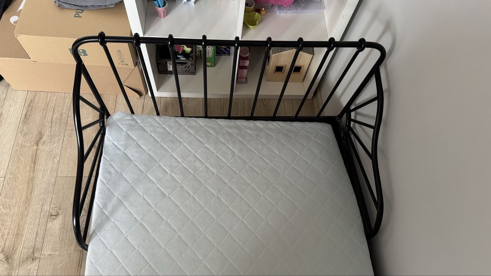 Łożko Ikea Minnem 80x200 + materac