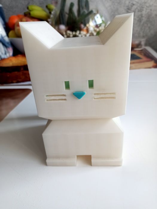 Kot wykonany na drukarce 3D