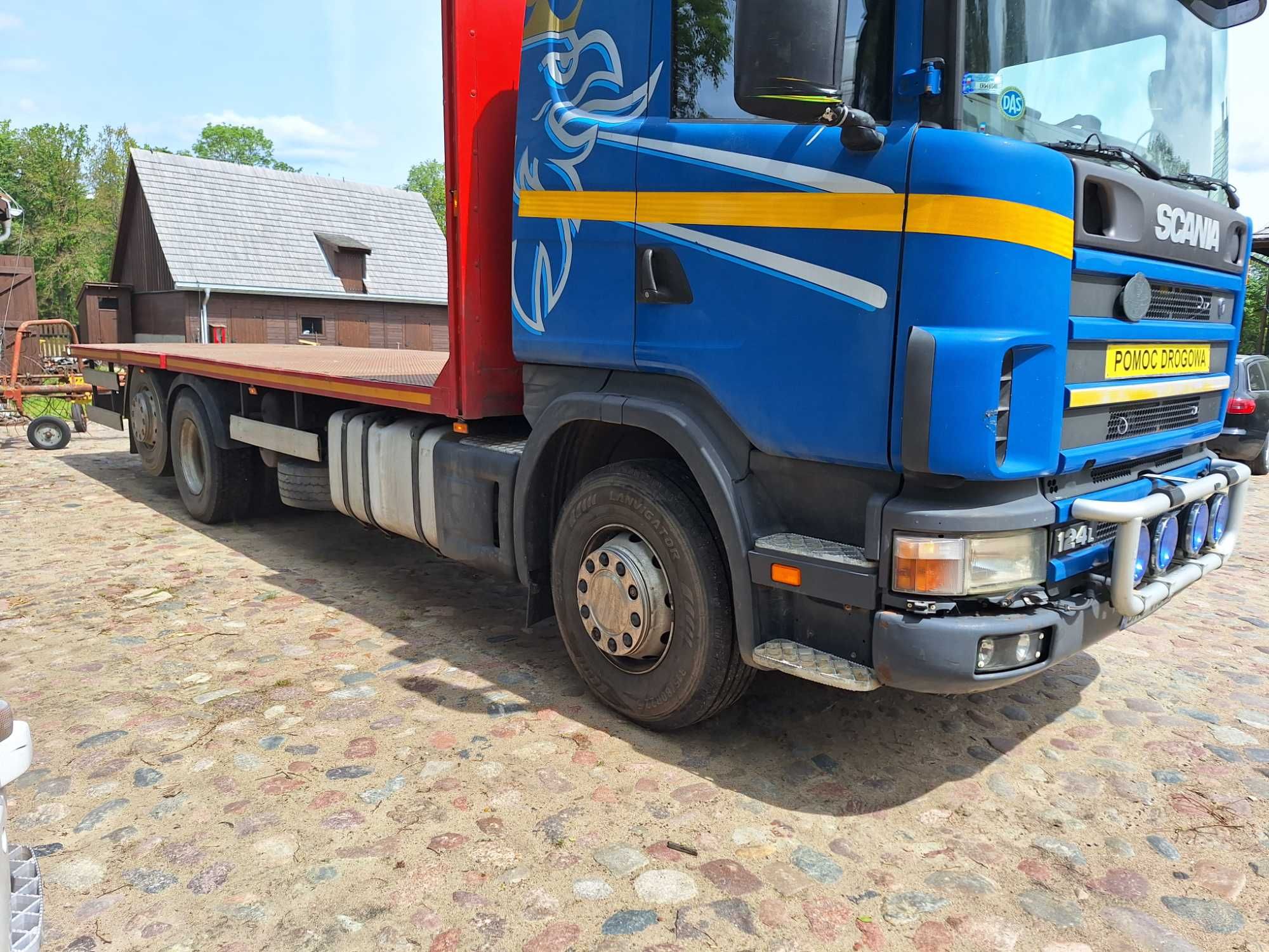 Scania pomoc drogowa