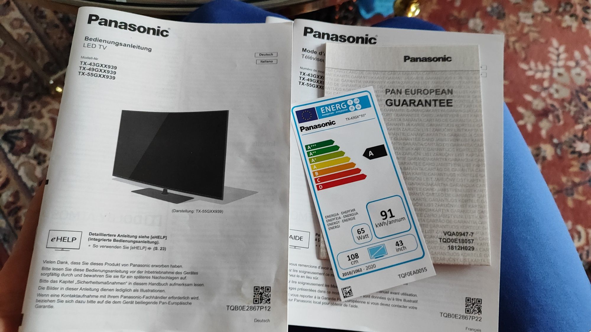 Telewizor Smart TV LED Panasonic 43 Rabka Zdrój