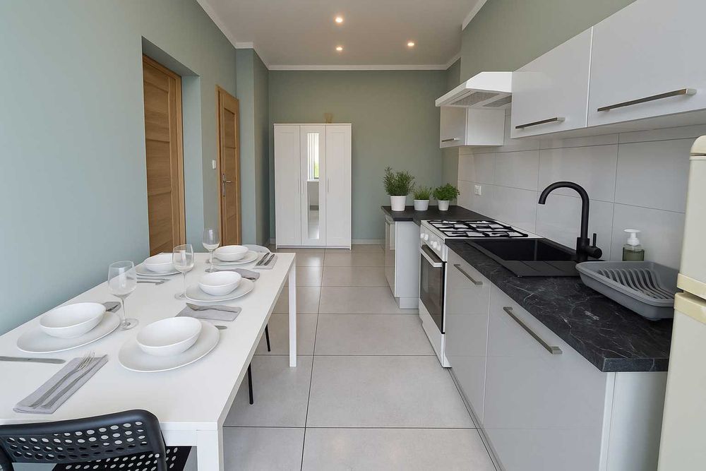 3A Katowice Centrum - Apartament dla 5 osób 2 pokoje TV WIFI PARKING