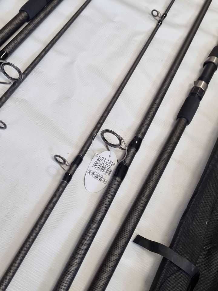 150zl za 2 kije karpiowe 360cm 60-180gram