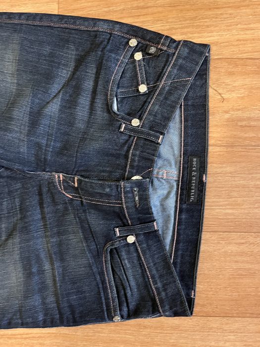 Вінтажні Джинси кльош на низький посадці