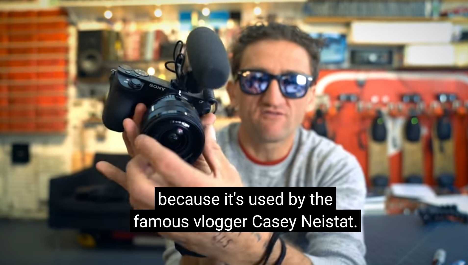 Microfone shure vp83 usado Casey Neistat