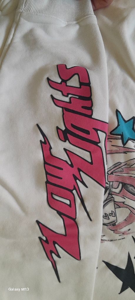 Bluza low lights z nadrukami
