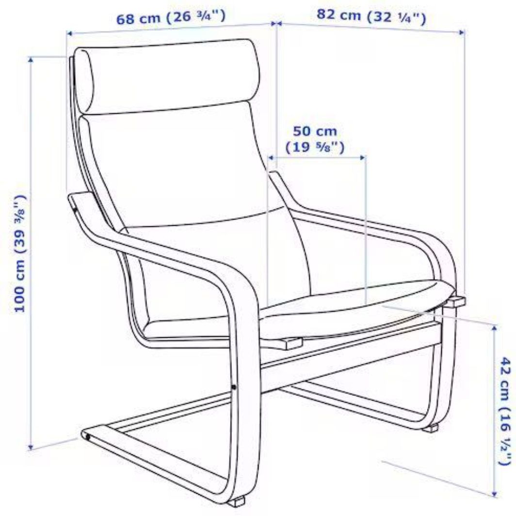 Fotel IKEA stan bardzo dobry