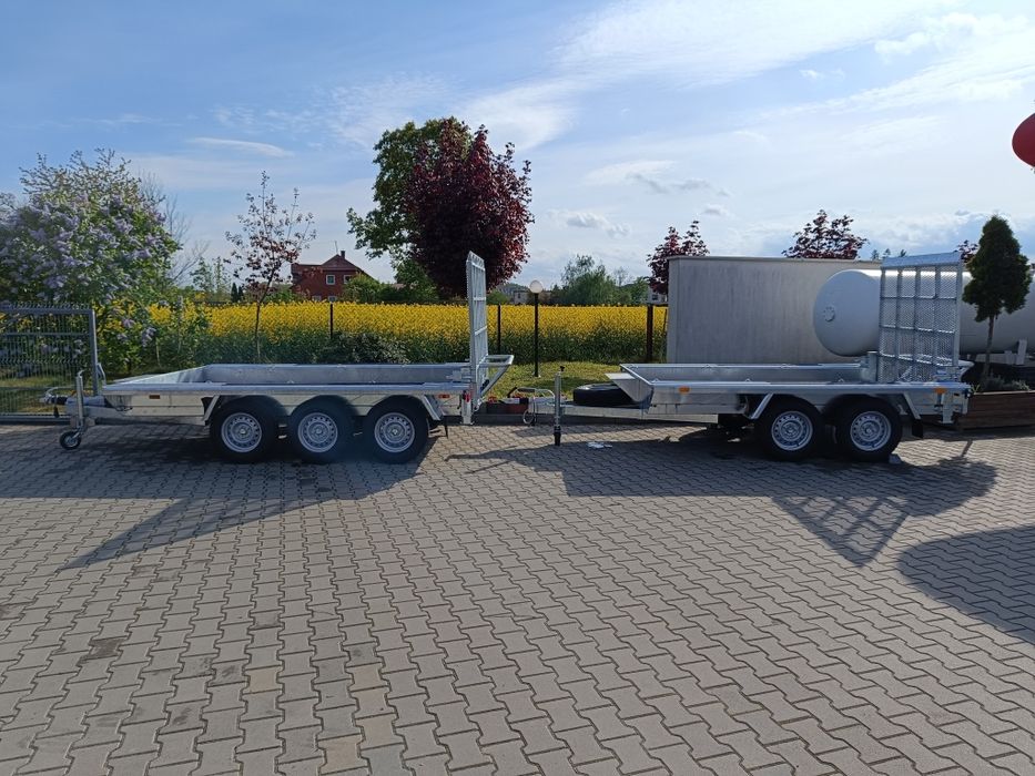 Przyczepa do minikoparek Fracht Strong Niewiadów Lorries dostawa