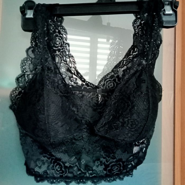 Biustonosz/Top koronkowy Only S