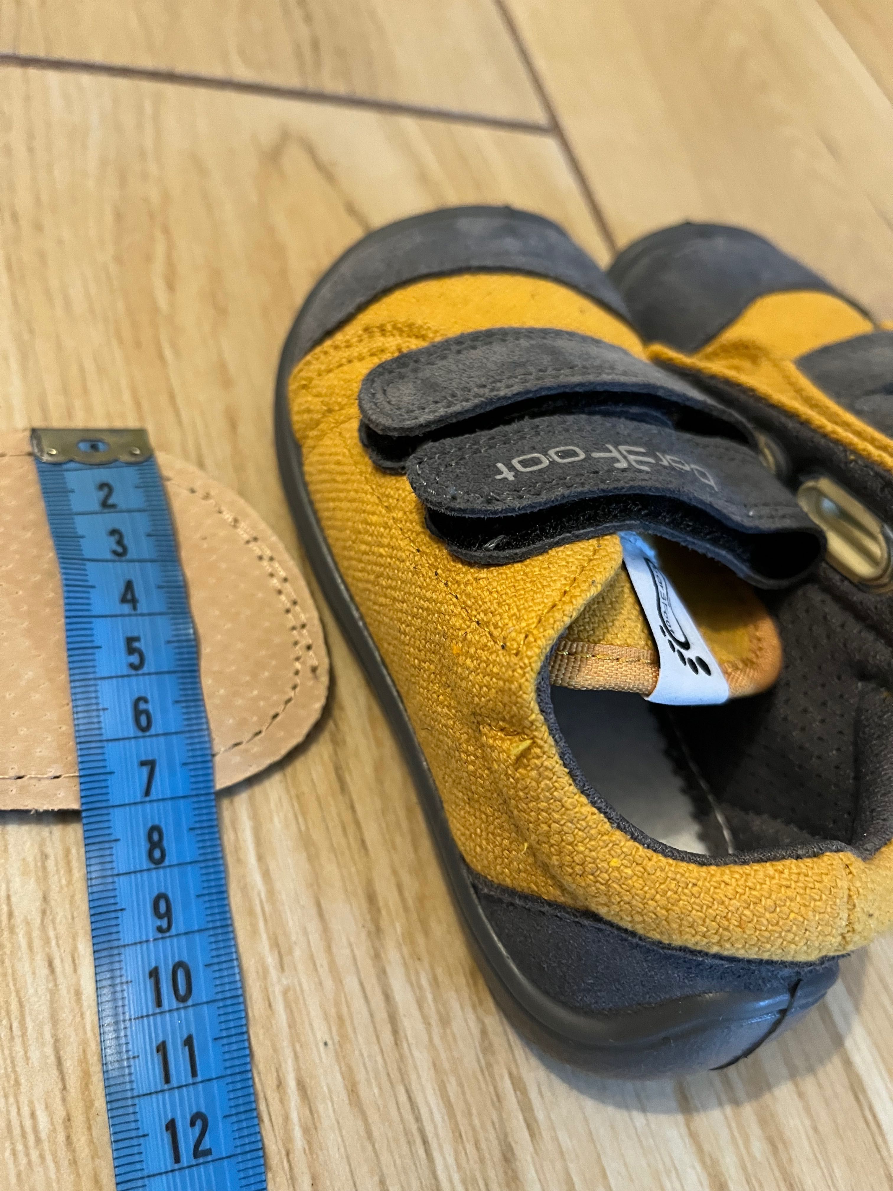 Buty Bar3foot trampki Barefoot Denver rozm 25 NOWE skórzana wkładka.