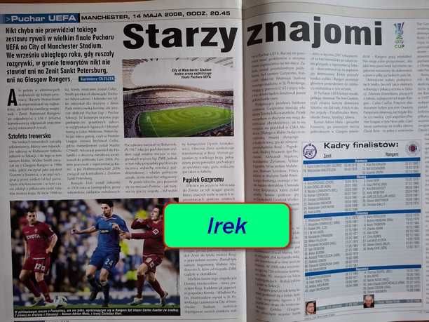 Tygodnik "Piłka Nożna" - rocznik 2008