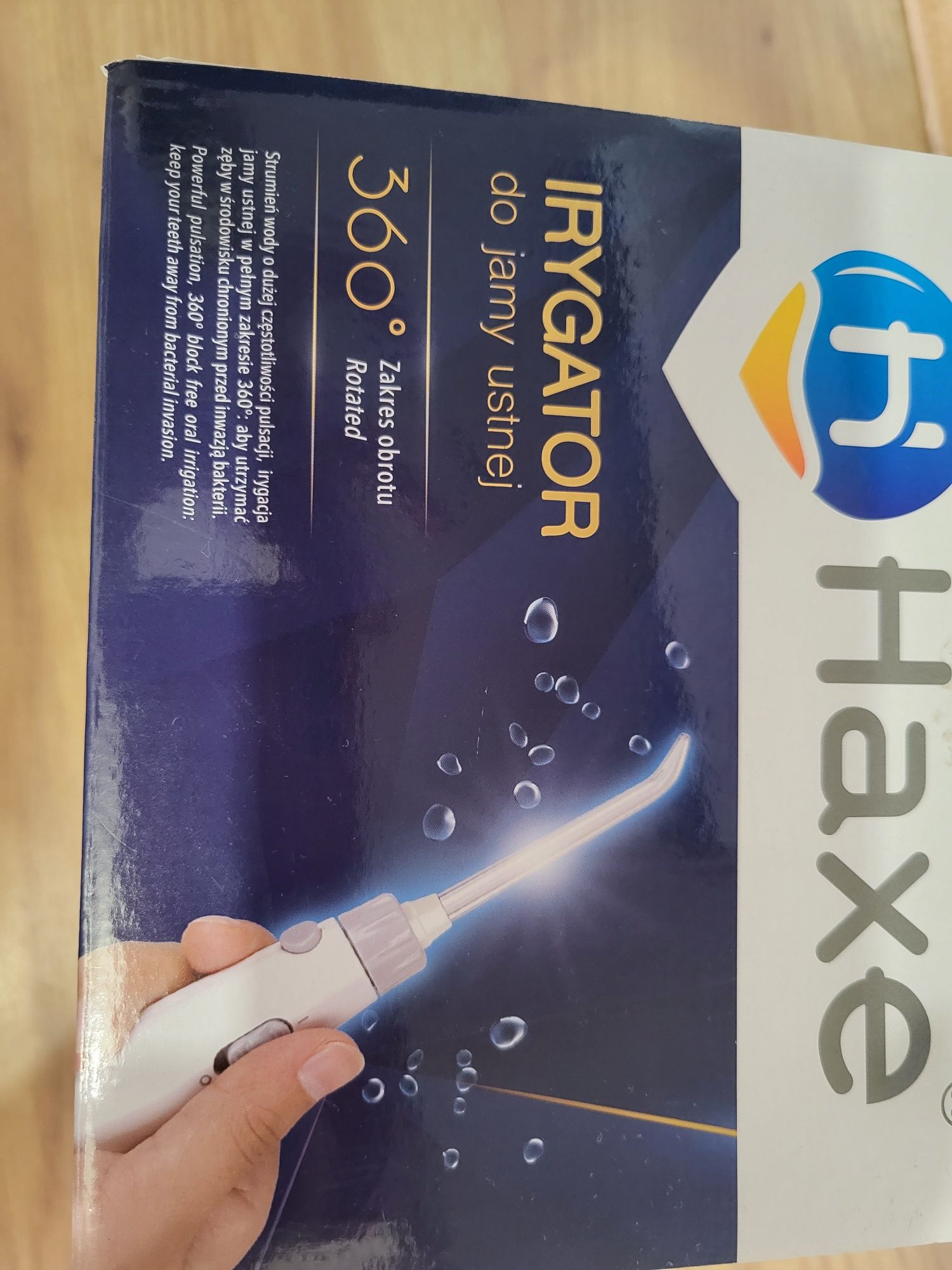 Irygator do zębów Haxe