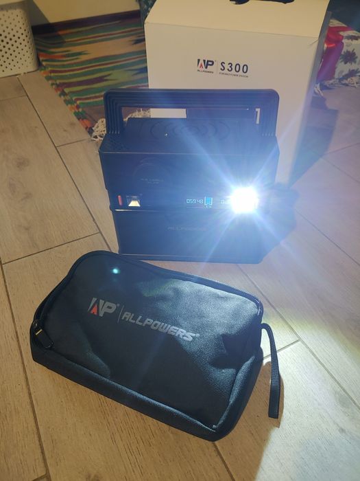 Зарядна станція Allpowers S300\220V. Потужність пік 500Вт.  Для котла.