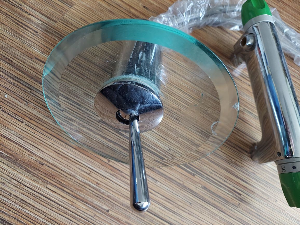 Bateria umywalkowa wodospad plus bateria termo termostatyczna