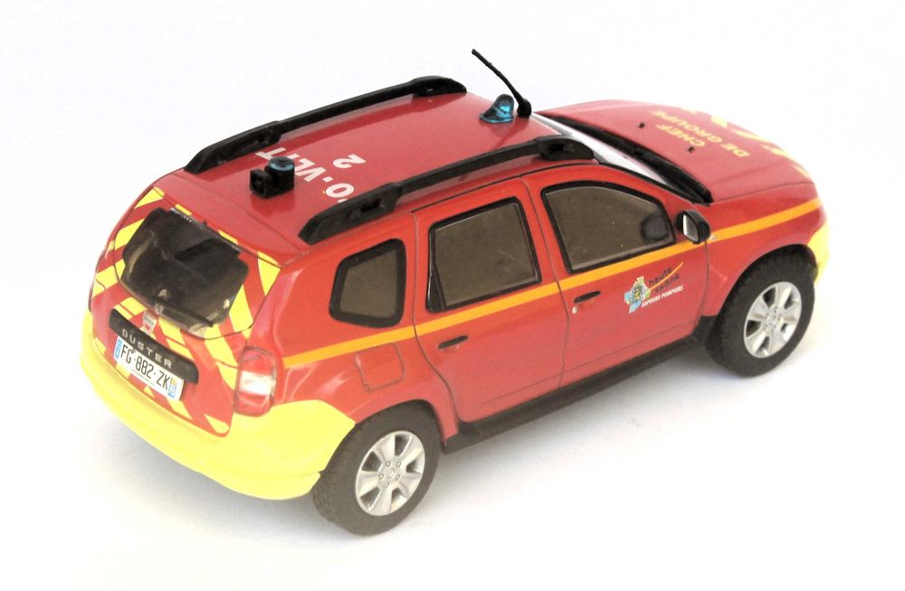 Dacia Duster 4x4 Bombeiros 1/43 Ixo em Blister