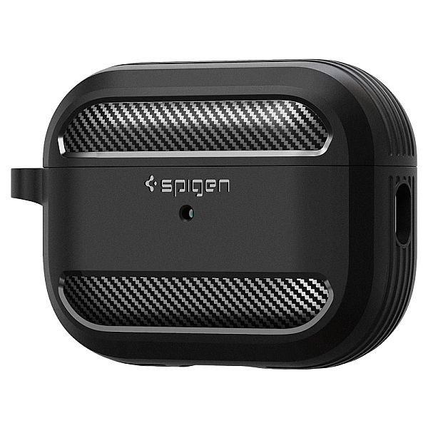 Spigen Rugged Armor Apple Airpods Pro 1 / 2 Matte Black