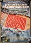 4szt plakatów filmowych PRL Pasikowski metro 1997rok