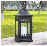 Metalowy lampion/latarnia w stylu vintage 37cm JHY DESIGN