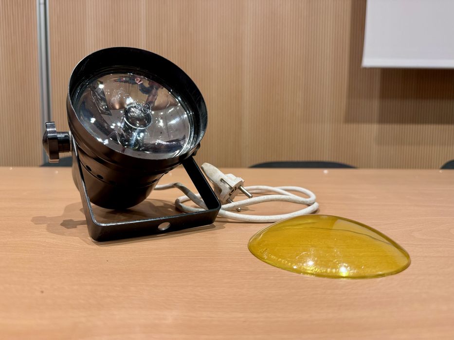 Focos Bola de Espelhos com rotor de cores - Pinspot