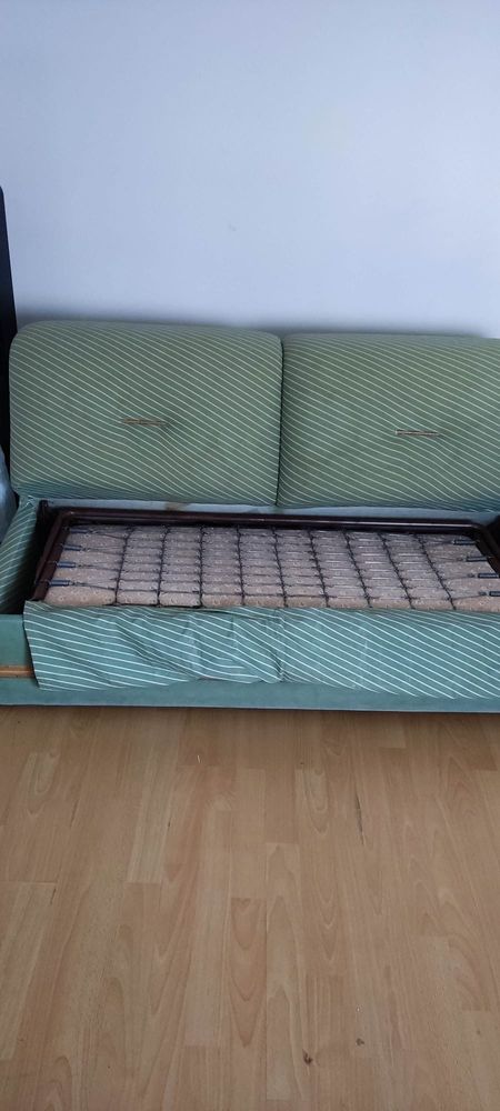 Sofá cama tecido