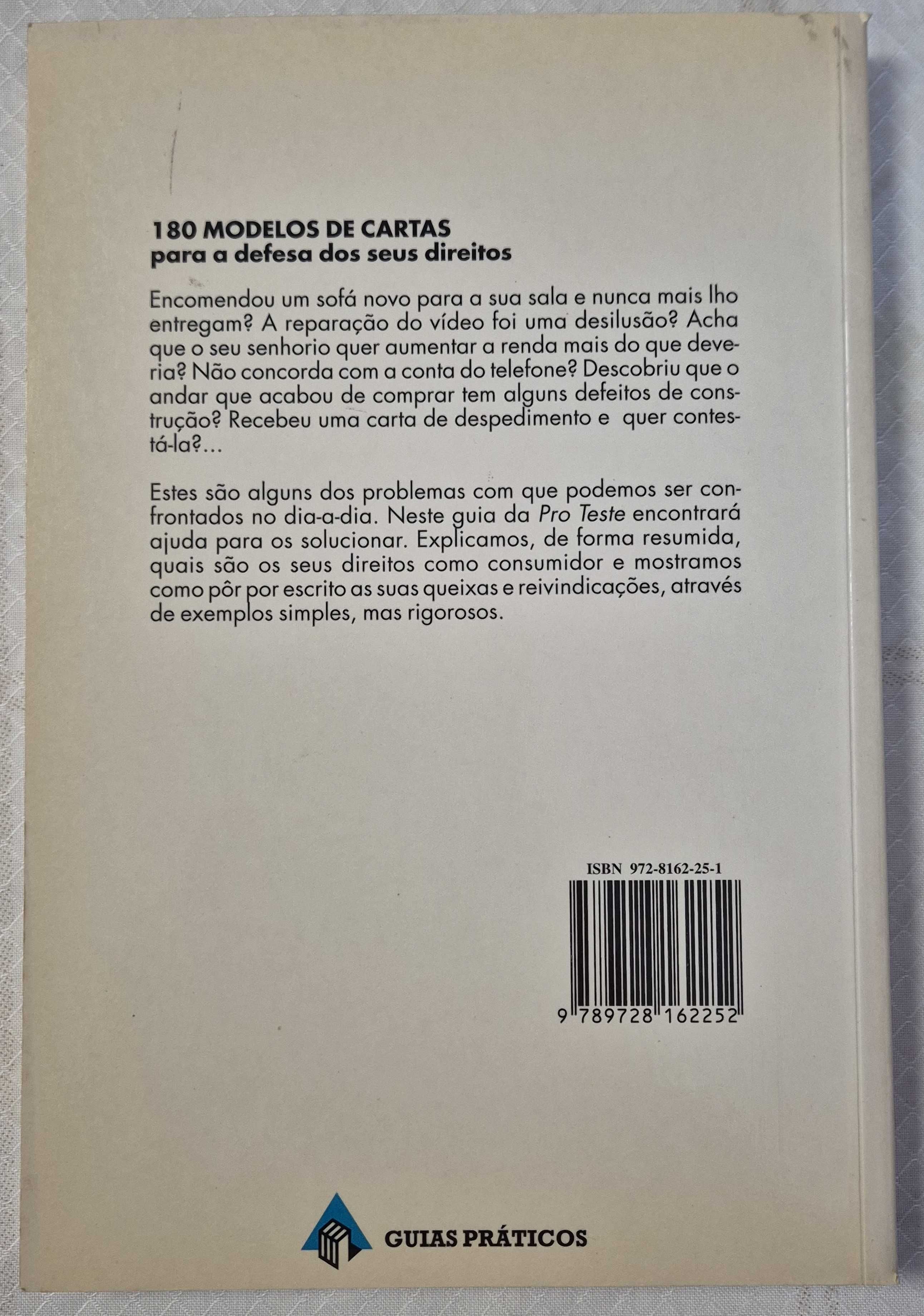 Livro 180 Modelos de Cartas - para a defesa dos seus direitos