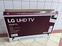 lg uhd tv 50up75 telewizor uchwyt ścienny w komplecie
