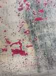 Szaro - czerwony dywan 160x235