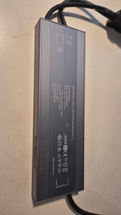 sterownik LED dali 2 push dimming 2 in 1 KV-24200-DP2A 200W