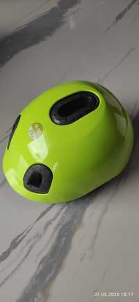 Kask rowerowy dla malucha Btwin 500 fluo