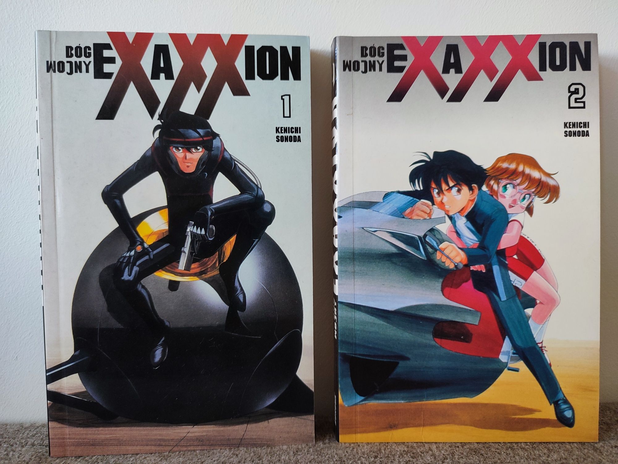 Exaxxion: Bóg wojny tom 1 i 2 manga 15 zł za 2 tomy