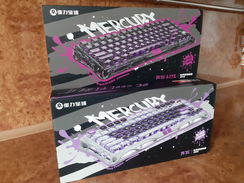 ТОП Клавиатура GravaStar Mercury V75 Lite/V75 PRO на магнитной оси 8k.