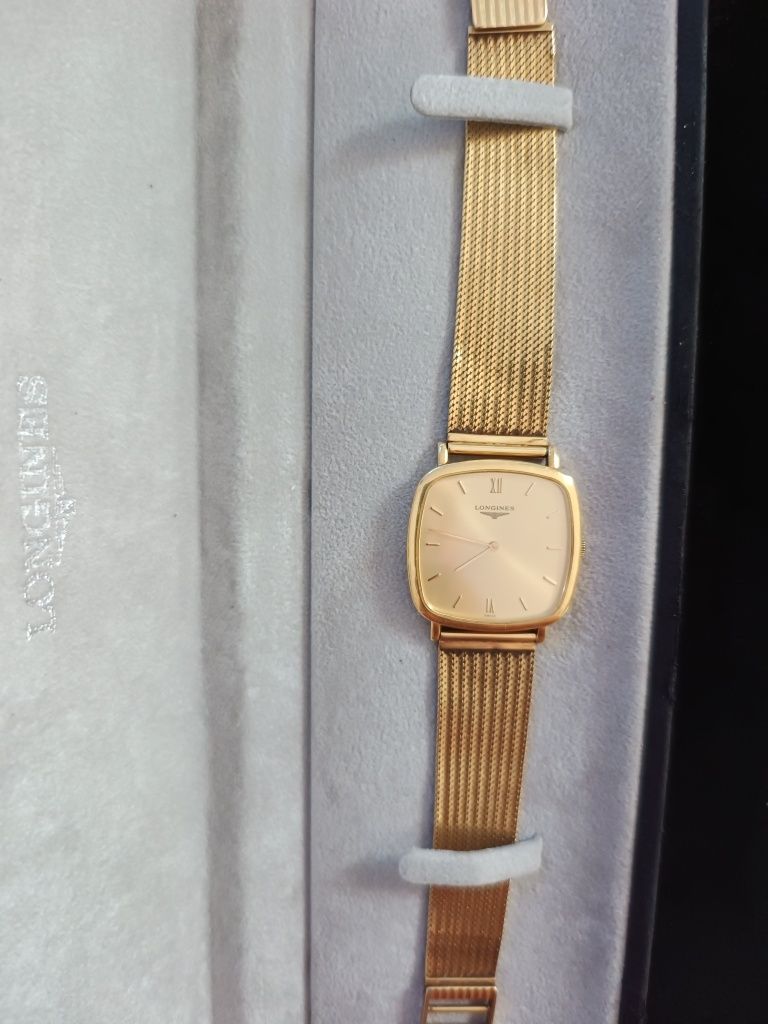 Zegarek Longines złoty 18k (750)