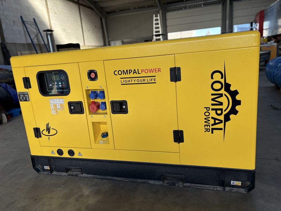 Agregat prądotwórczy COMPAL VG-R30  30 kW 40 kW 120 kW Nowy Diesel
