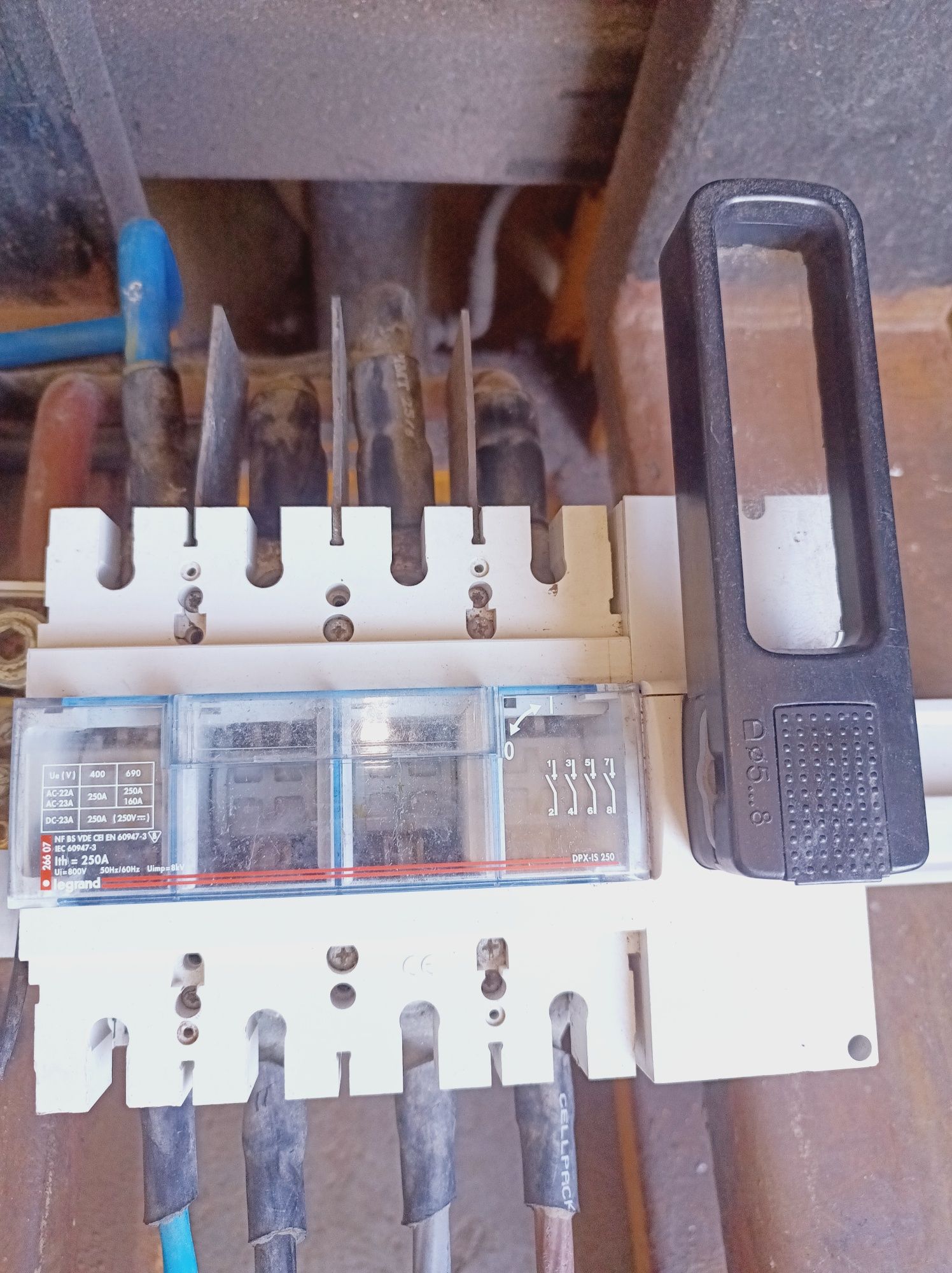Interruptor seccionador 400 amp